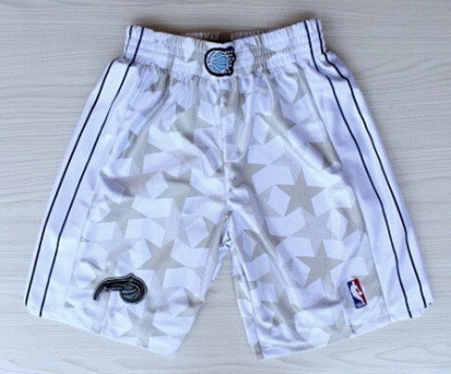 Men's Orlando Magic White Star Swingman Shorts