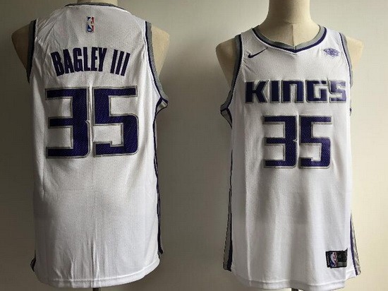 Men's Sacramento Kings #35 Marvin Bagley III White Icon Sponsor Swingman Jersey