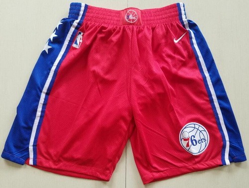 Men's Philadelphia 76ers Red Swingman Shorts