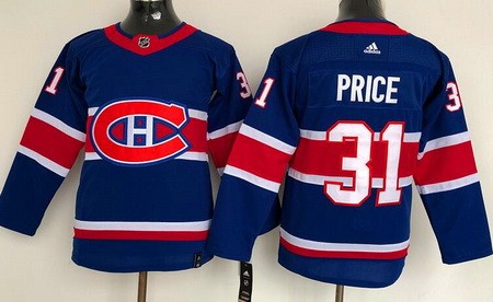 Youth Montreal Canadiens #31 Carey Price Blue Special 2021 Authentic Jersey