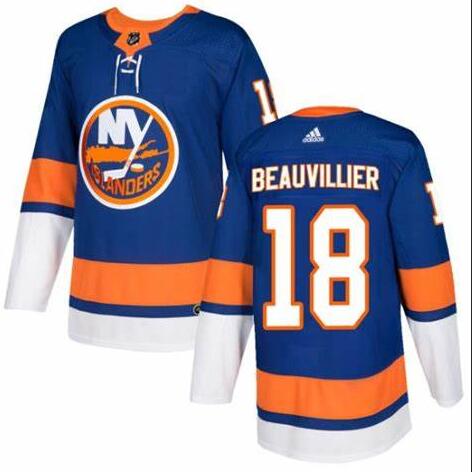 Islanders 18 Anthony Beauvillier Royal Adidas Jersey