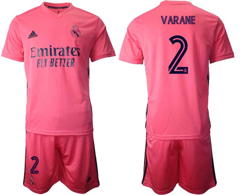 2020-21 Real Madrid 2 VARANE Away Soccer Jersey