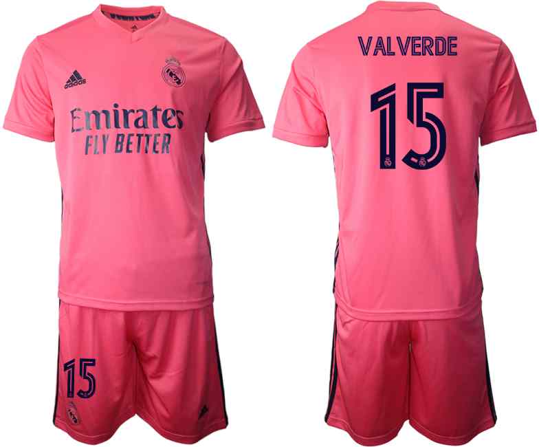 2020-21 Real Madrid 15 VALVERDE Away Soccer Jersey