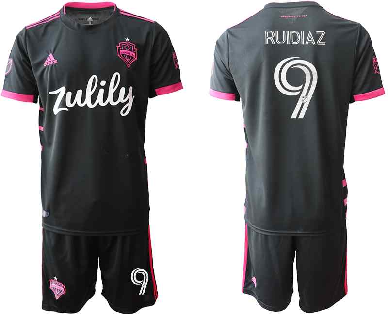 2020-21 Seattle Sounders 9 RUIDIAZ Away Soccer Jersey