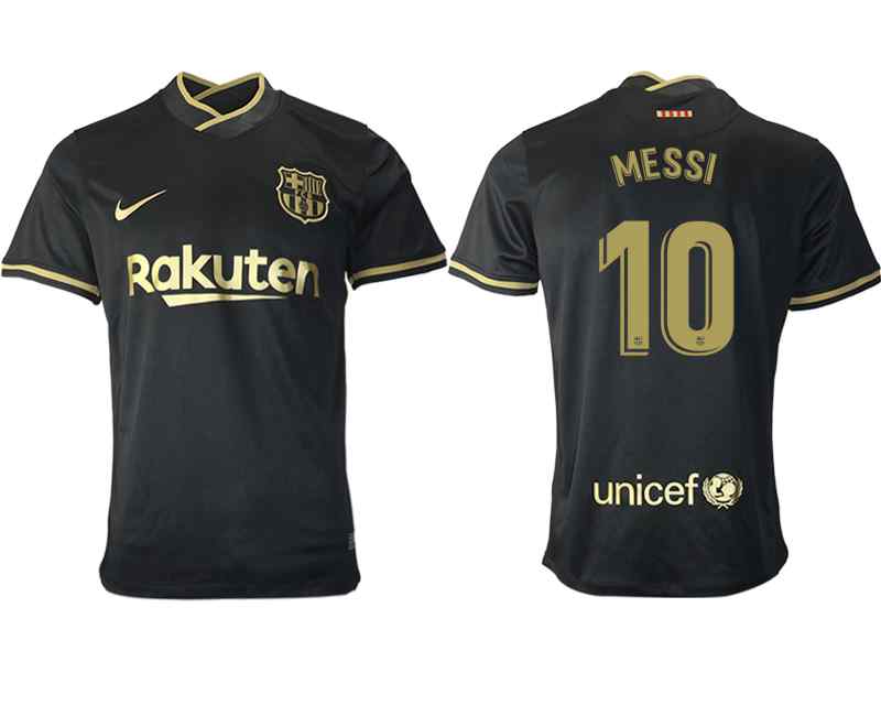 2020-21 Barcelona 10 MESSI Away Thailand Soccer Jersey