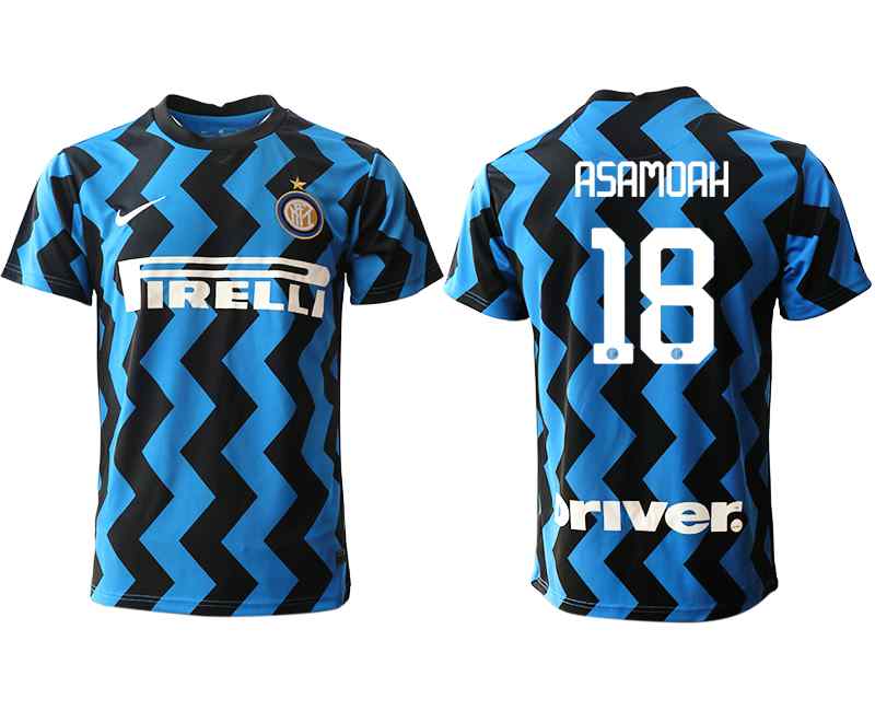 2020-21 Inter Milan 18 ASAMOAH Home Thailand Soccer Jersey