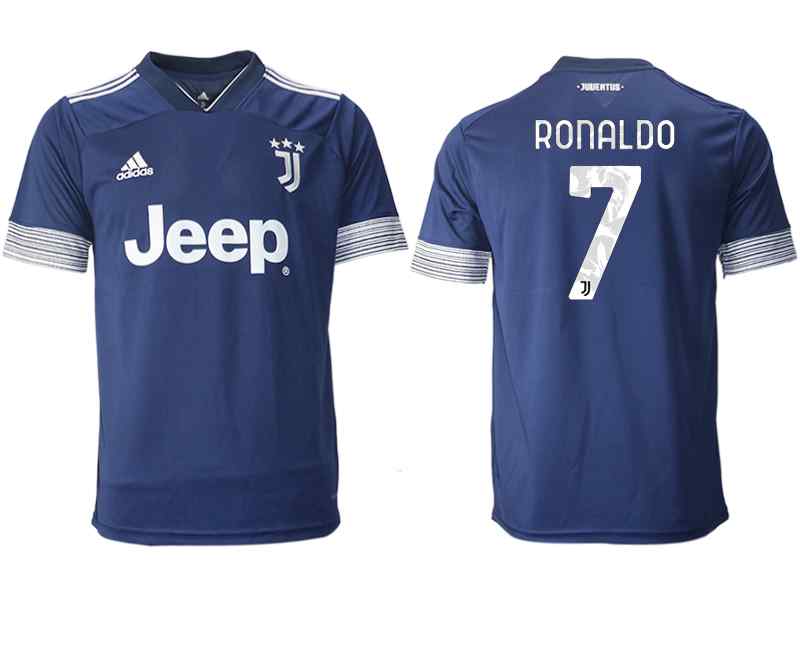 2020-21 Juventus 7 RONALDO Away Thailand Soccer Jersey