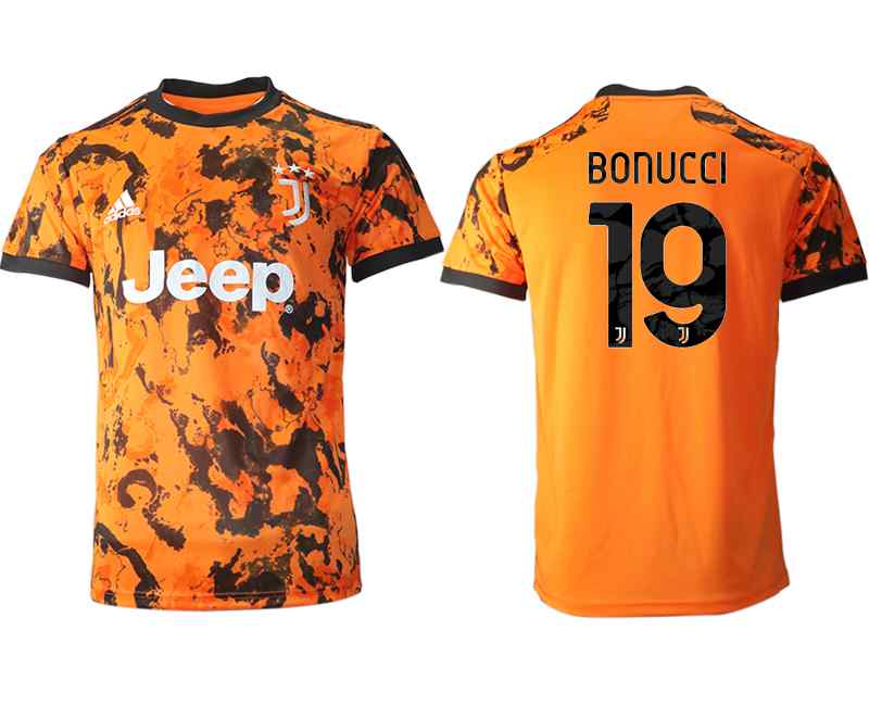 2020-21 Juventus 19 BONUCCI Third Thailand Soccer Jersey