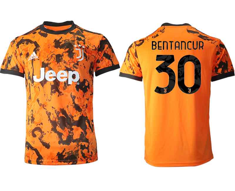 2020-21 Juventus 30 BENTANCUR Third Thailand Soccer Jersey