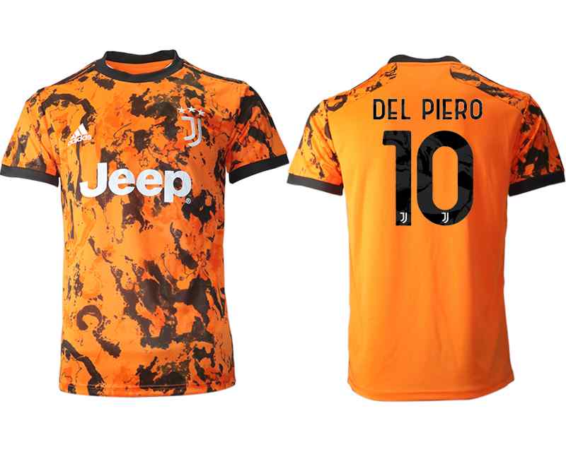 2020-21 Juventus 10 DEL PIERO Third Thailand Soccer Jersey