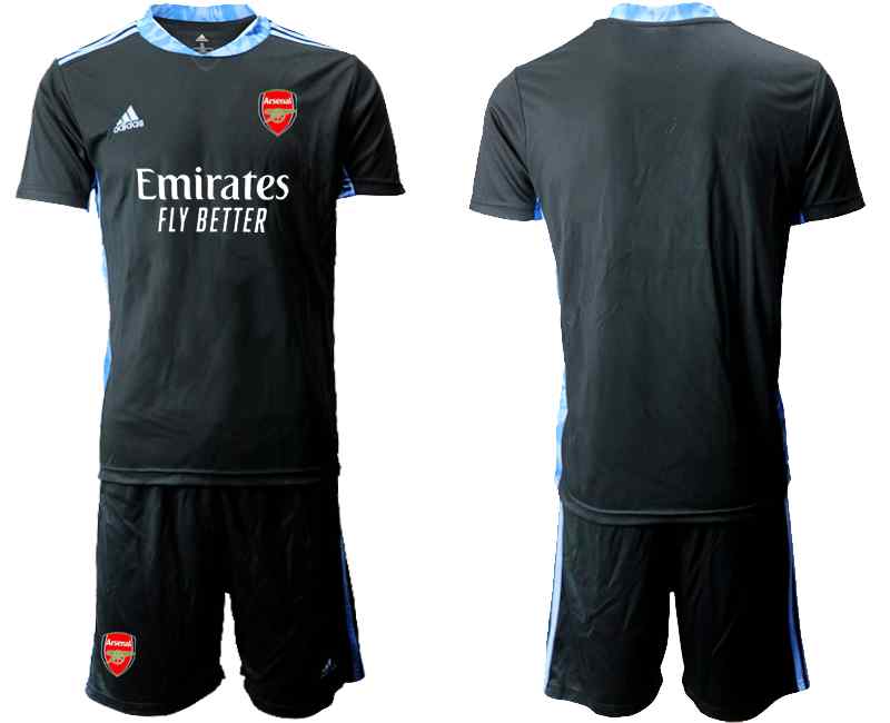 2020-21 Arsenal Black Goalkeeper Soccer Jersey