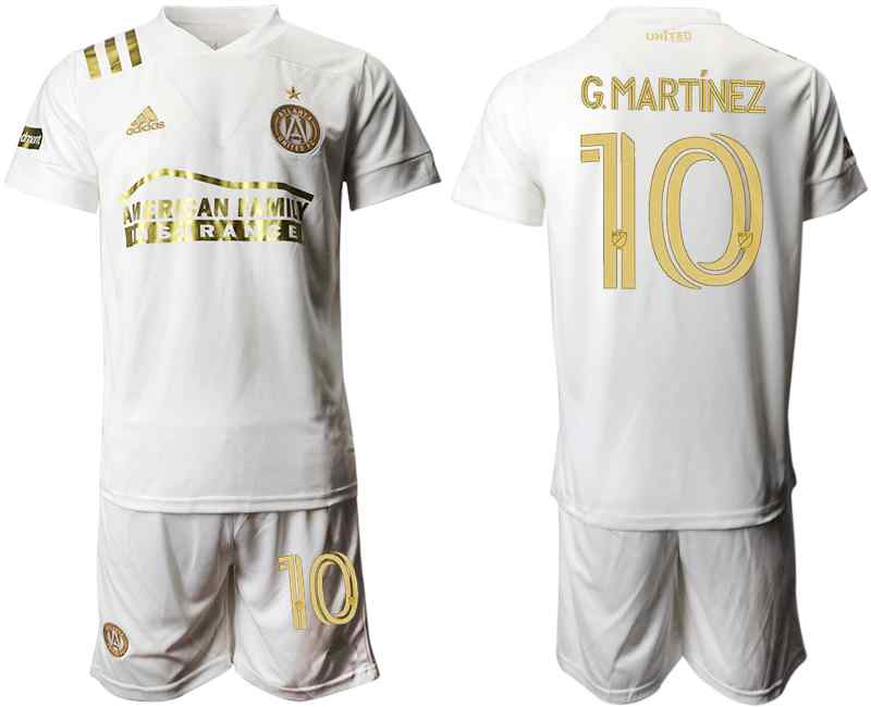2020-21 Atlanta United FC 10 G.MARTINEZ Away Soccer Jersey