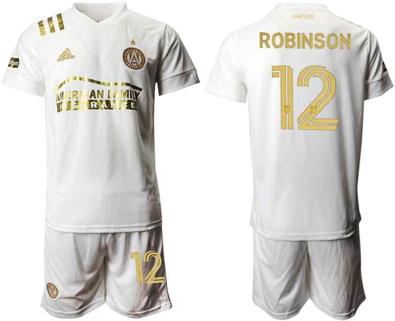 2020-21 Atlanta United FC 12 ROBINSON Away Soccer Jersey
