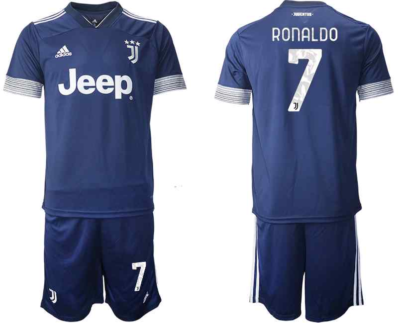 2020-21 Juventus 7 RONALDO Away Soccer Jersey