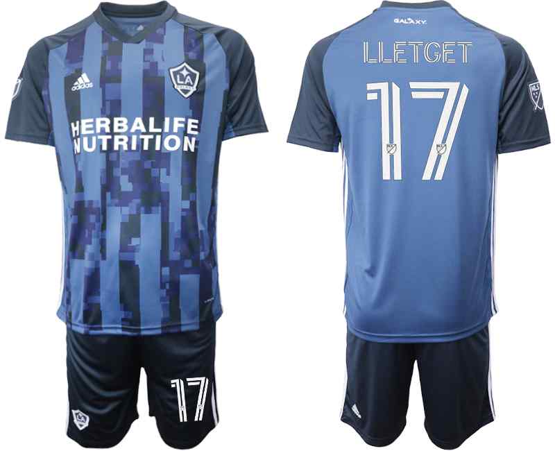2020-21 Los Angeles Galaxy 17 LLETGET Away Soccer Jersey