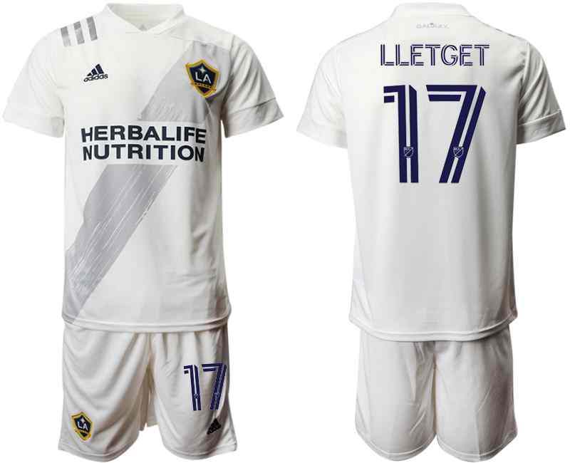 2020-21 Los Angeles Galaxy 17 LLETGET Home Soccer Jersey
