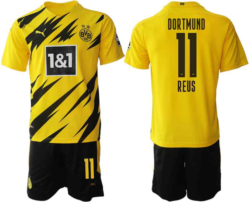 2020-21 Dortmund 11 REUS Home Soccer Jersey
