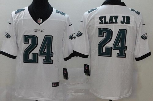 Men's Philadelphia Eagles #24 Darius Slay Jr Limited White Vapor Untouchable Jersey