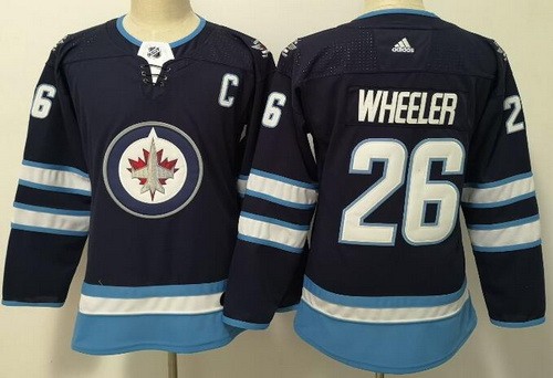 Youth Winnipeg Jets #26 Blake Wheeler Navy Jersey