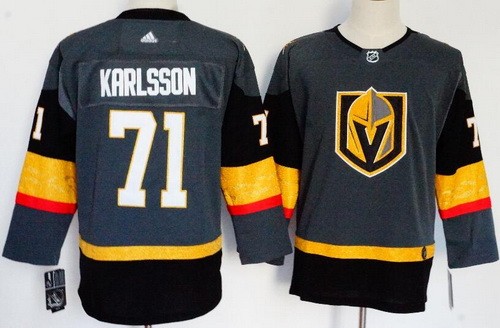 Youth Vegas Golden Knights #71 William Karlsson Gray Jersey