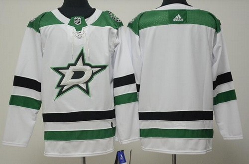Women's Dallas Stars Customized White Authentic Jersey