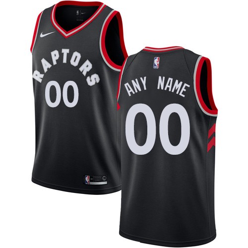 Toronto Raptors Customized Black Icon Swingman Nike Jersey
