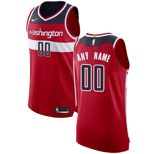Washington Wizards Customized Red Swingman Nike Jersey