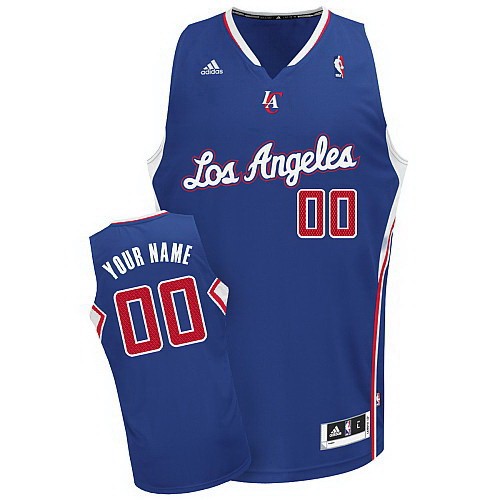 Los Angeles Clippers Customized Blue Swingman Adidas Jersey