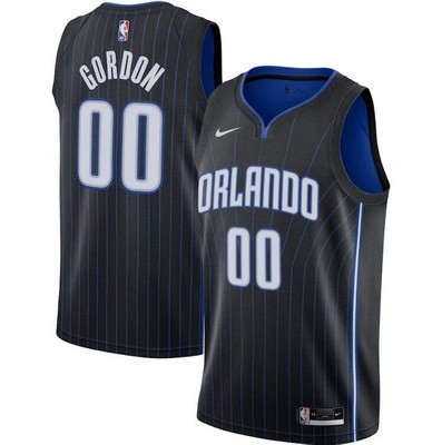 Orlando Magic Customized Black Stitched Swingman Jersey