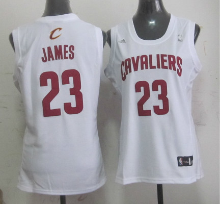 Cavaliers 23 James White Women Jersey
