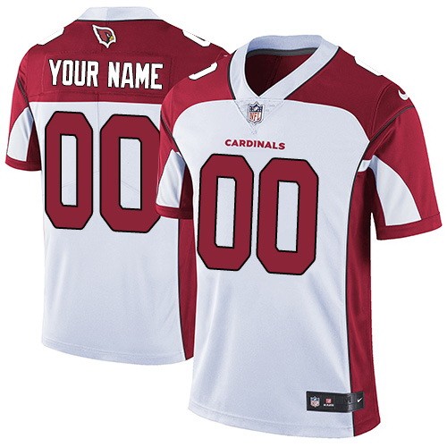 Arizona Cardinals Customized Limited White Vapor Untouchable Jersey