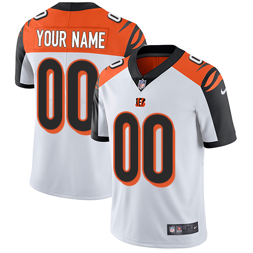 Cincinnati Bengals Customized White Vapor Untouchable NFL Stitched Limited Jersey