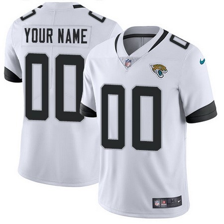Jacksonville Jaguars Customized Limited White Vapor Untouchable Jersey