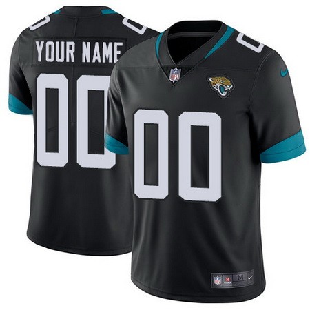Jacksonville Jaguars Customized Limited Black Vapor Untouchable Jersey