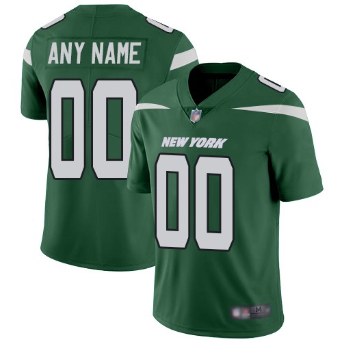 New York Jets Customized Limited Green Vapor Untouchable Jersey