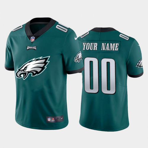 Philadelphia Eagles Green 2020 Team Big Logo Stitched Jersey