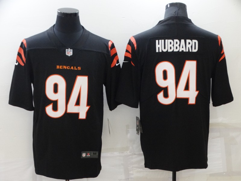 Men's Cincinnati Bengals 94 Sam Hubbard Limited Black Vapor Jersey