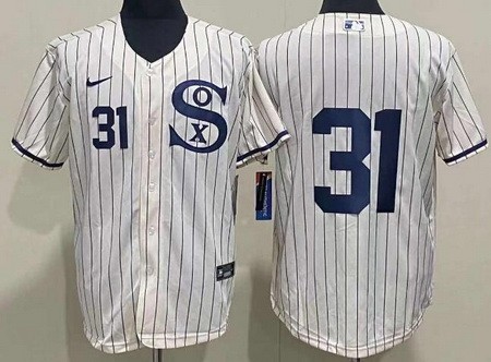 Men's Chicago White Sox #31 Liam Hendriks Cream 2021 Field of Dreams Authentic Jersey