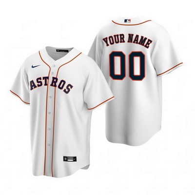 Men's Women Youth Houston Astros Customized White 2020 Cool Base Jersey