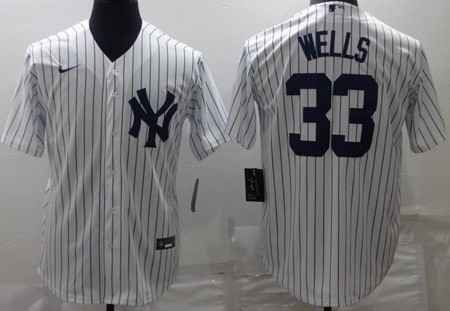 Men's New York Yankees #33 Tim Locastro White Player Name Cool Base Jersey