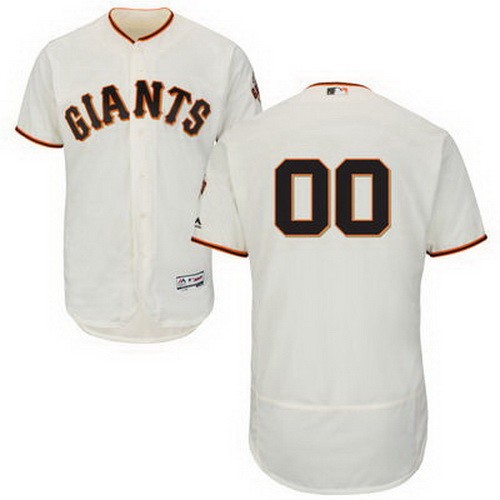 Men's Women Youth San Francisco Giants Customized Gream FlexBase Jersey