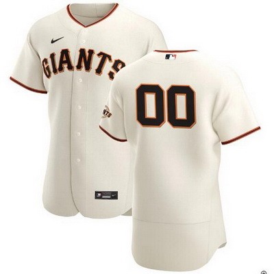 Men's Women Youth San Francisco Giants Customized Gream 2020 FlexBase Jersey