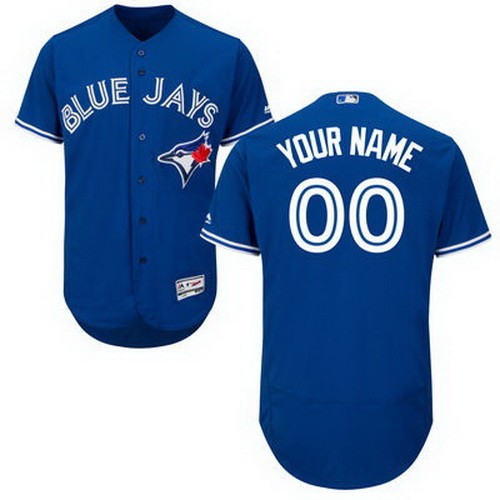 Men's Women Youth Toronto Blue Jays Customized Blue FlexBase Jersey