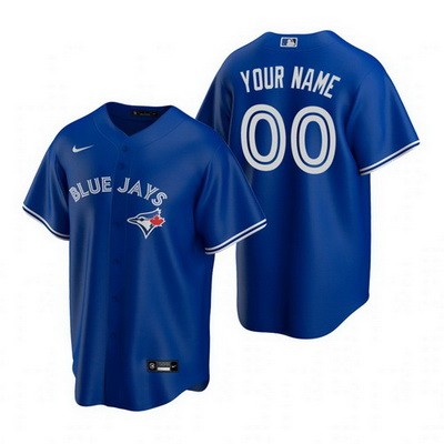 Men's Women Youth Toronto Blue Jays Customized Royal 2020 Cool Base Jersey
