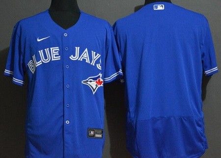Men's Toronto Blue Jays Blank Blue FlexBase Jersey