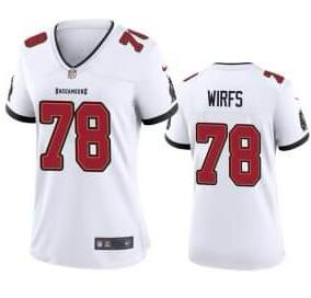 Nike Buccaneers 78 Wirfs White Vapor Untouchable Limited Jersey