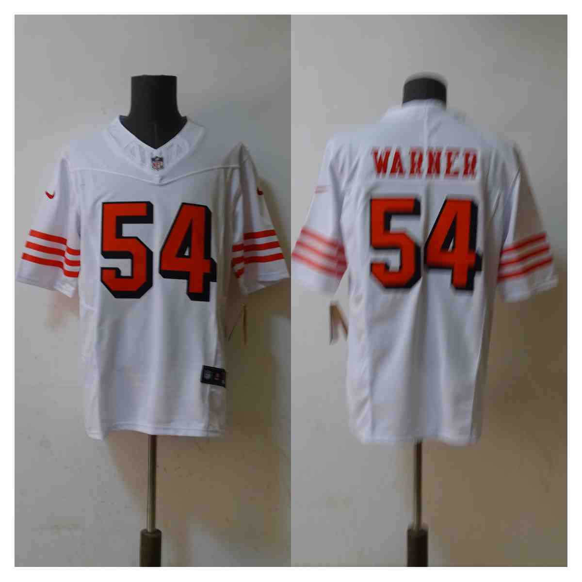 Men's San Francisco 49ers #54 Fred Warner 2023 F.U.S.E. New White Vapor Untouchable Limited Stitched Football Jersey