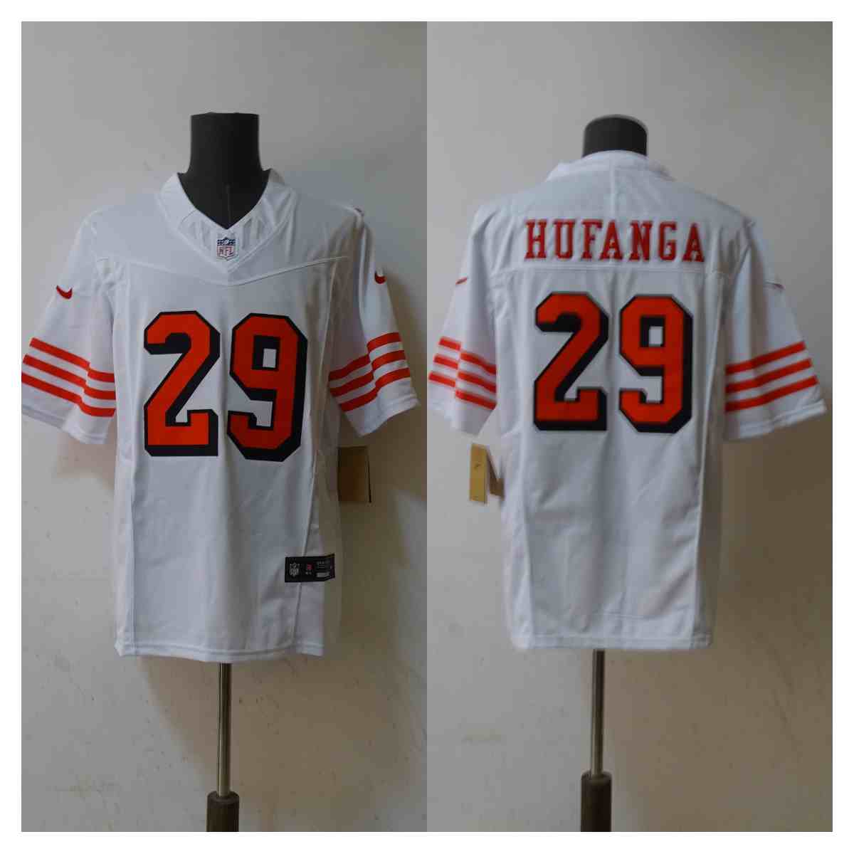Men's San Francisco 49ers #29  Talanoa Hufanga 2023 F.U.S.E. New White Vapor Untouchable Limited Stitched Football Jersey