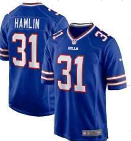 Men's Buffalo Bills #31 Damar Hamlin Blue Vapor Untouchable Limited Stitched Jersey