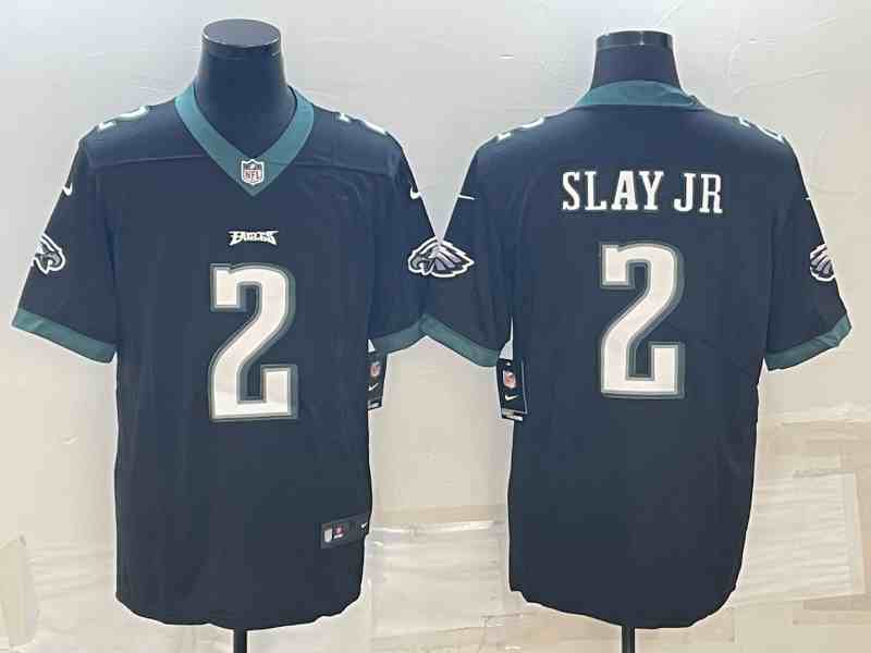 Men's Philadelphia Eagles #2 Darius Slay JR Black Vapor Untouchable Limited Stitched Jersey